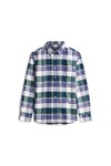 Tommy Hilfiger Mens Green Hero Flannel Tartan Check Shirt