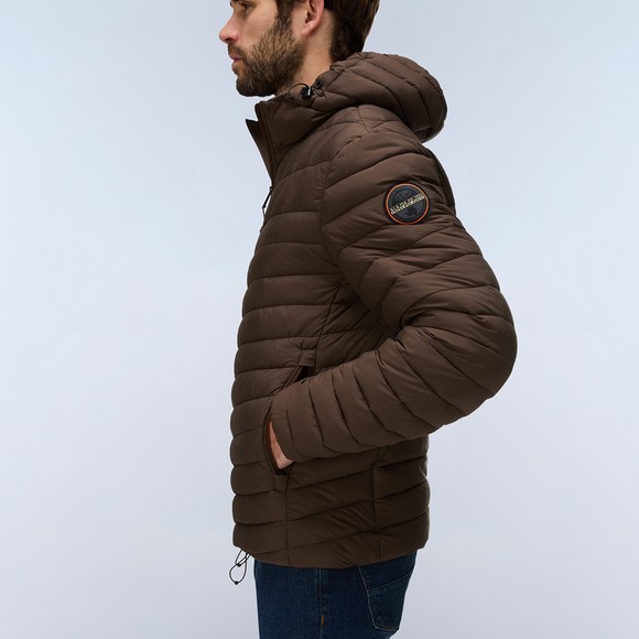 Napapijri Mens Brown A-Lapaz H Jacket #3