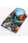 Claudio Lugli Mens Blue Flower Print Shirt