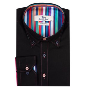 Rainbow Trim Shirt