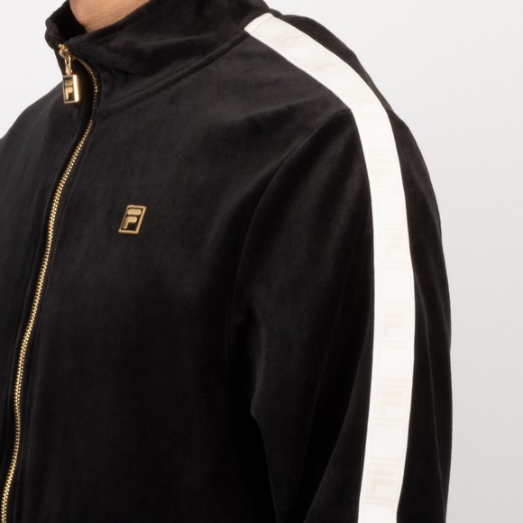 Fila Mens Black Bosco Velour Track Top main image