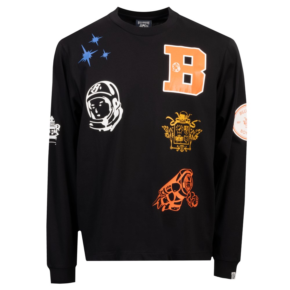 Multi Graphic LS T-Shirt