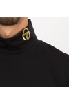Sergio Tacchini Mens Black Edward Roll Neck Top