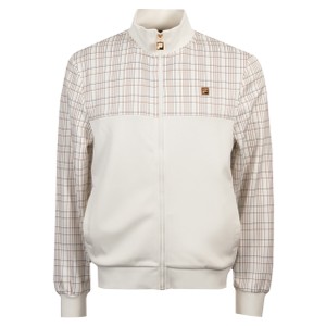 Regan Printed Check Track Jacket