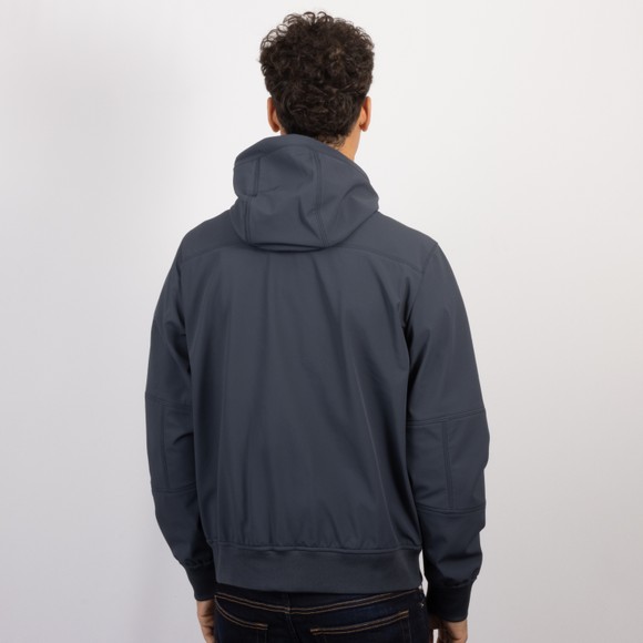 Parajumpers Mens Blue Abner Soft Shell Jacket #4