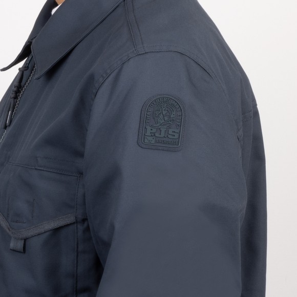 Parajumpers Mens Blue Elgin Overshirt  #3