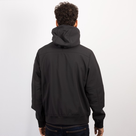 Parajumpers Mens Black Abner Soft Shell Jacket #4