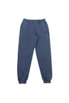 Love Moschino Mens Blue Printed Logo Washed Jogger