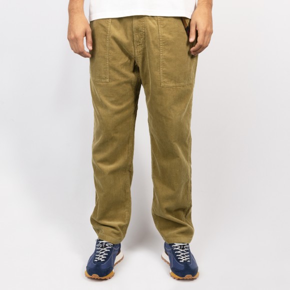 Gramicci Mens Beige Corduroy Loose Tapered Ridge Pant #2