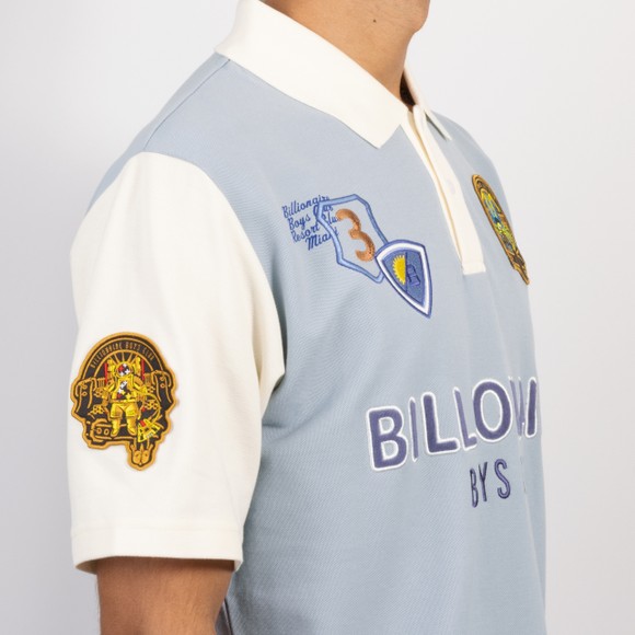 Billionaire Boys Club Mens Blue Resort SS Polo Shirt #3