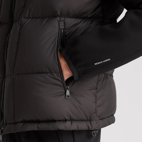 Remus Mens Black Morino Hybrid Jacket main image