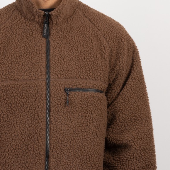 Gramicci Mens Brown Reversible Sherpa Jacket #3