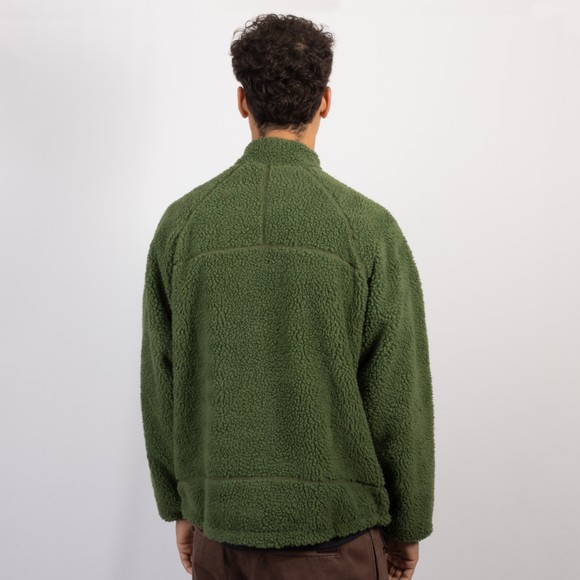 Gramicci Mens Green Reversible Sherpa Jacket #4