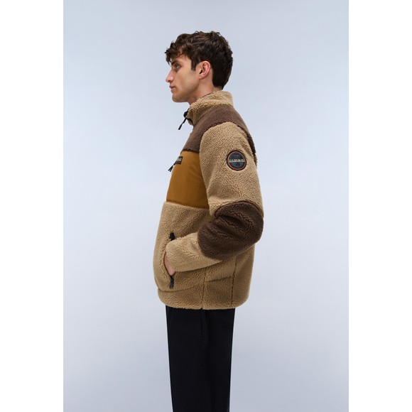 Napapijri Mens Multicoloured Yupik Full Zip Fleece #3