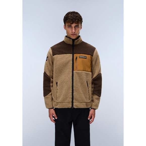 Napapijri Mens Multicoloured Yupik Full Zip Fleece #2
