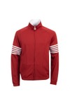 Fila Mens Red Patrice Cut and Sew Bamboo Badge Track Top