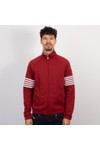 Fila Mens Red Patrice Cut and Sew Bamboo Badge Track Top