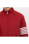 Fila Mens Red Patrice Cut and Sew Bamboo Badge Track Top