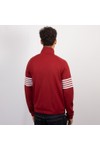 Fila Mens Red Patrice Cut and Sew Bamboo Badge Track Top