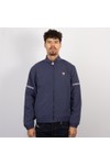 Fila Mens Blue Artur Micro Tape Bamboo Badge Track Jacket