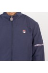 Fila Mens Blue Artur Micro Tape Bamboo Badge Track Jacket