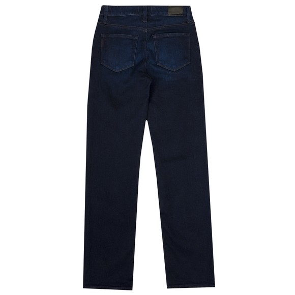 Paige Womens Blue Mason Mid Rise Straight Leg Jean #3