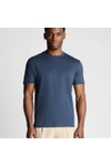 Remus Mens Blue Crew Neck T Shirt