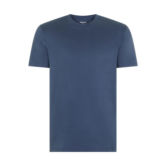Remus Mens Blue Crew Neck T Shirt main image