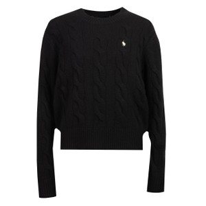Cable Knit Wool Cashmere Sweater