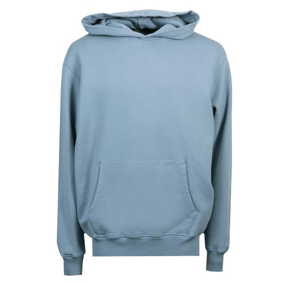 Sandbanks Mens Green Badge Logo Hoody #1