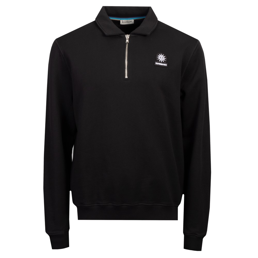 Collar 1/4 Zip Sweatshirt