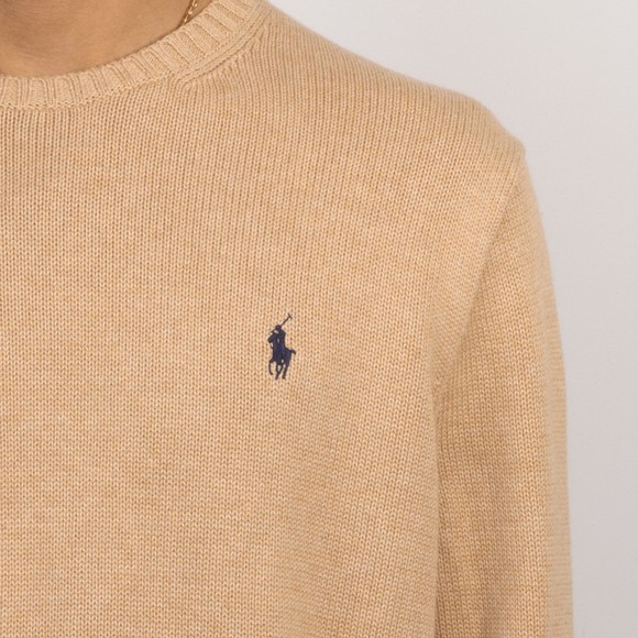 Polo Ralph Lauren Mens Brown Cotton Crewneck Sweater #3