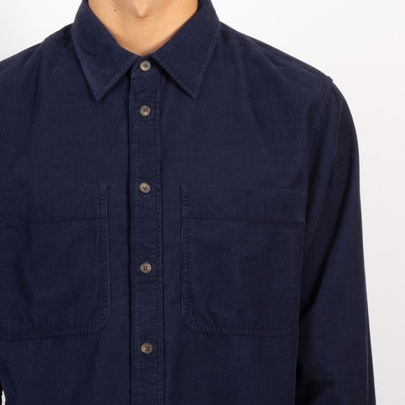 PS Paul Smith Mens Blue Casual Fit Cord Shirt #3