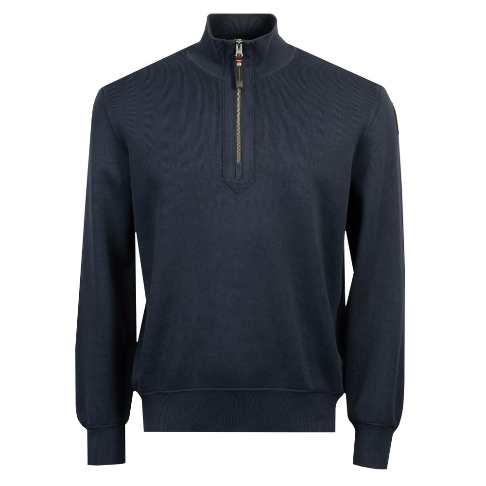 Basic Scoe Half Zip Knitted Jumper