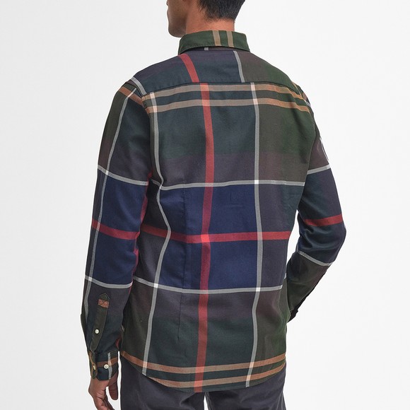 Barbour Lifestyle Mens Blue Dunoon Tailored Shirt #4