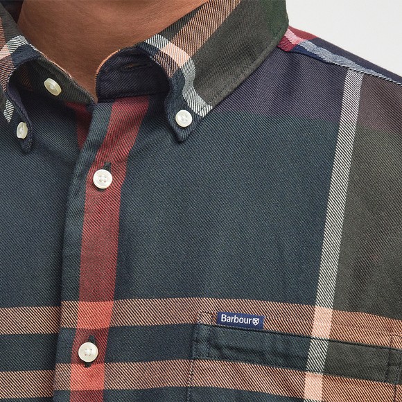 Barbour Lifestyle Mens Blue Dunoon Tailored Shirt #3