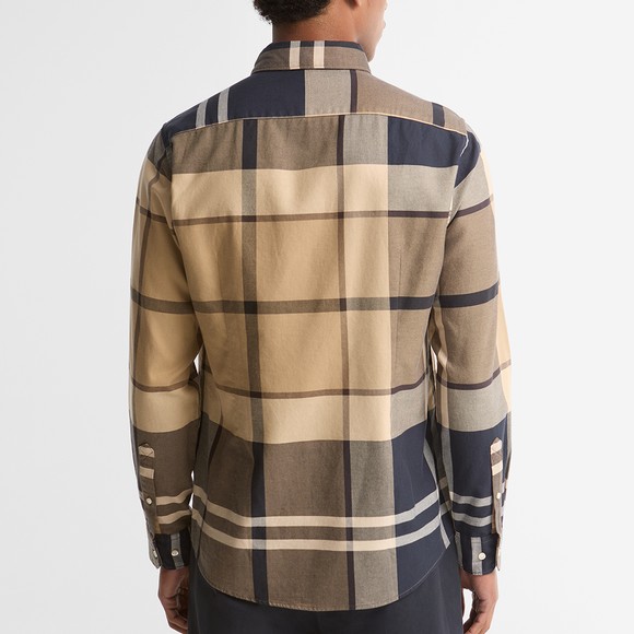 Barbour Lifestyle Mens Beige Dunoon Tailored Shirt #4