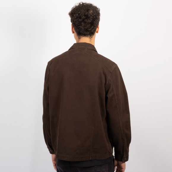 PS Paul Smith Mens Brown Military Overshirt #4