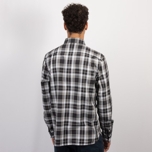 Fred Perry Mens Grey Tartan Shirt #4