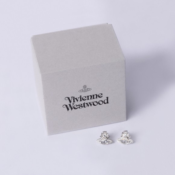 Vivienne Westwood Womens Silver Ondina Earrings #3