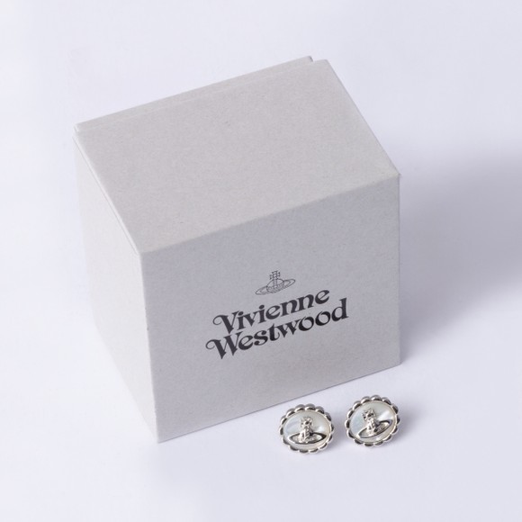 Vivienne Westwood Womens Silver Bluma Earrings #3