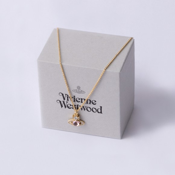 Vivienne Westwood Womens Pink Ondina Pendant #3