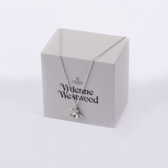 Vivienne Westwood Womens Silver Ondina Pendant #3