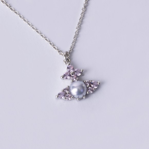 Vivienne Westwood Womens Silver Feodora Pendant #3