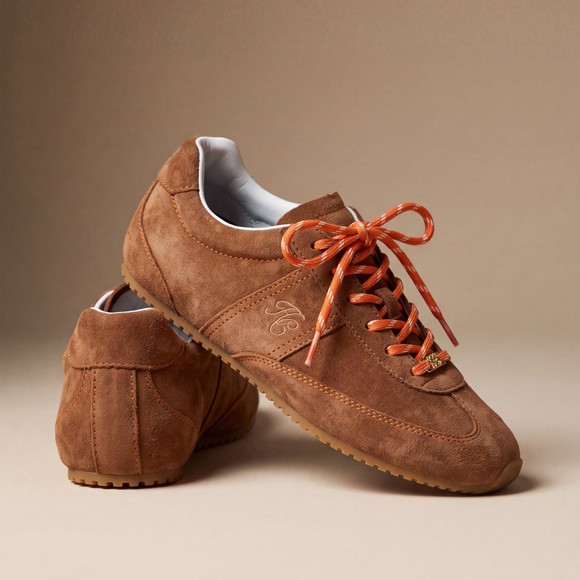 Holland Cooper Womens Brown Highgate Trainer #4