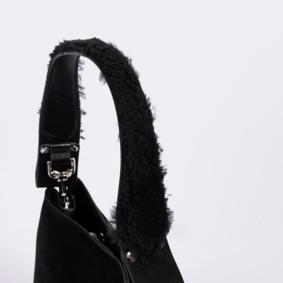 Vivienne Westwood Womens Black Lottie Small Shoulder Bag #3