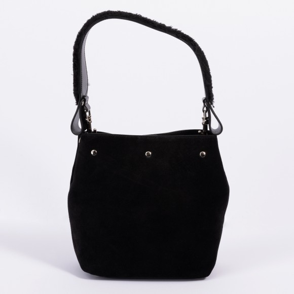 Vivienne Westwood Womens Black Lottie Small Shoulder Bag #4