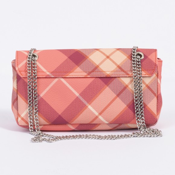 Vivienne Westwood Womens Pink Chain Crossbody Purse #3