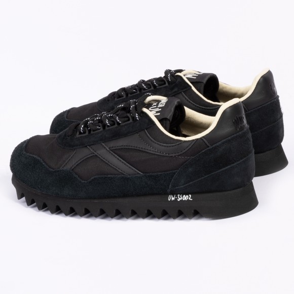 Norman Walsh Mens Black Universal Works Ensign Trainer #3