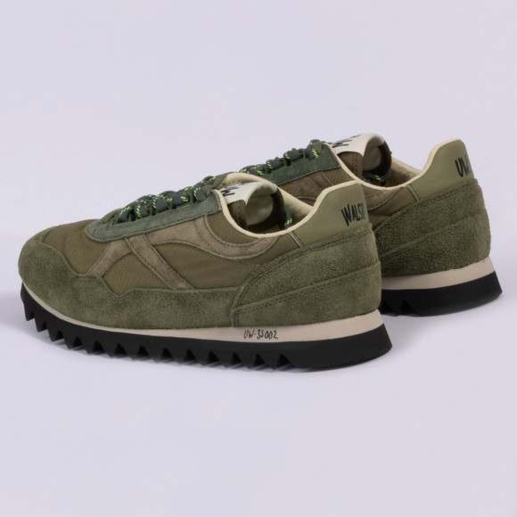 Norman Walsh Mens Green Universal Works Ensign Trainer #3